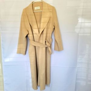 Silk Maisonette Wool Coat